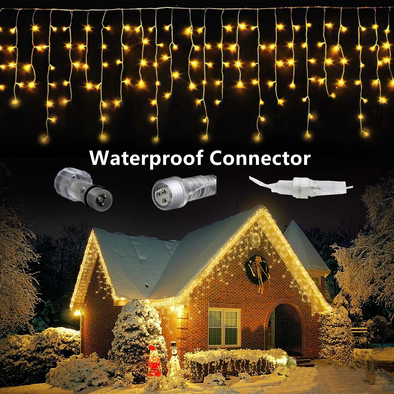 Remote Control Christmas Holiday Lights String - Image 3
