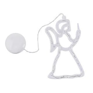 Christmas LED Suction Cup Chandelier Santa Claus Elk Snowman Lights Holiday Party Window Decor Lamps Battery Powered - Image 10