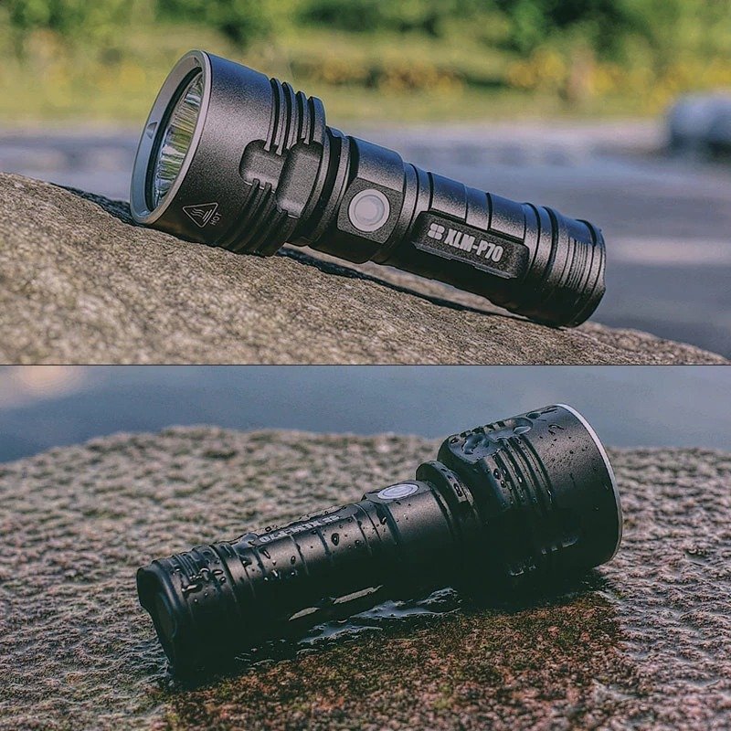 Strong Flashlight Focusing Led Light Rechargeable Super Bright LED Outdoor Xenon Lamp - Image 9