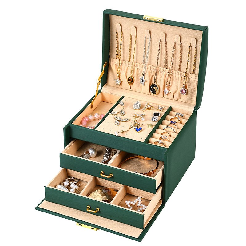 Travel Easy To Carry Dustproof Portable Jewelry Box - Image 4