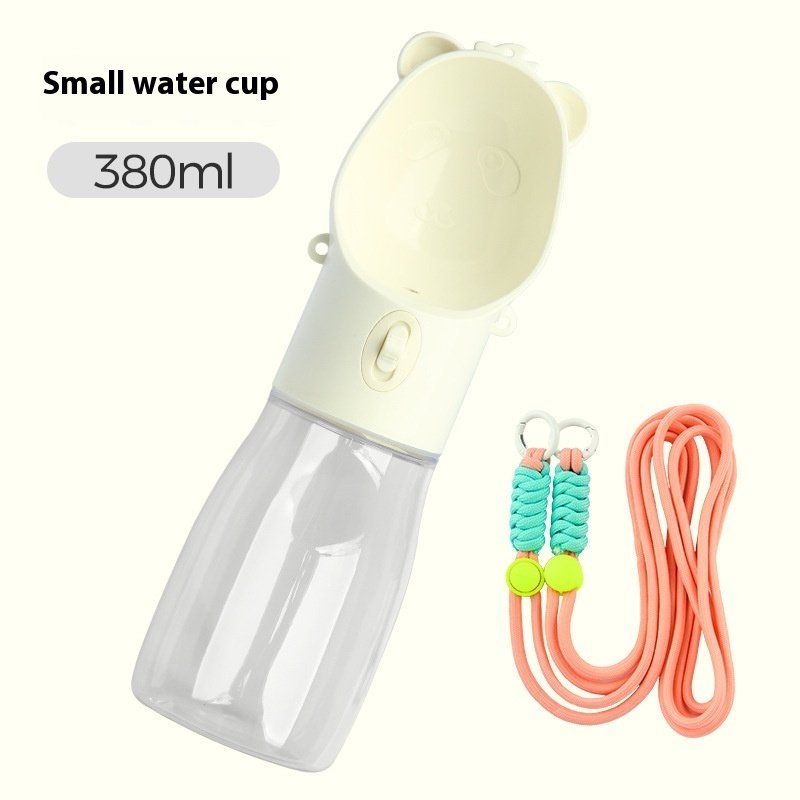 2 In 1 Portable Dog Water Bottle For Small Big Dogs Cat Outdoor Leak-proof Puppy Drinking Bowl With Food Container Pets Feeder Pet Products - Image 8