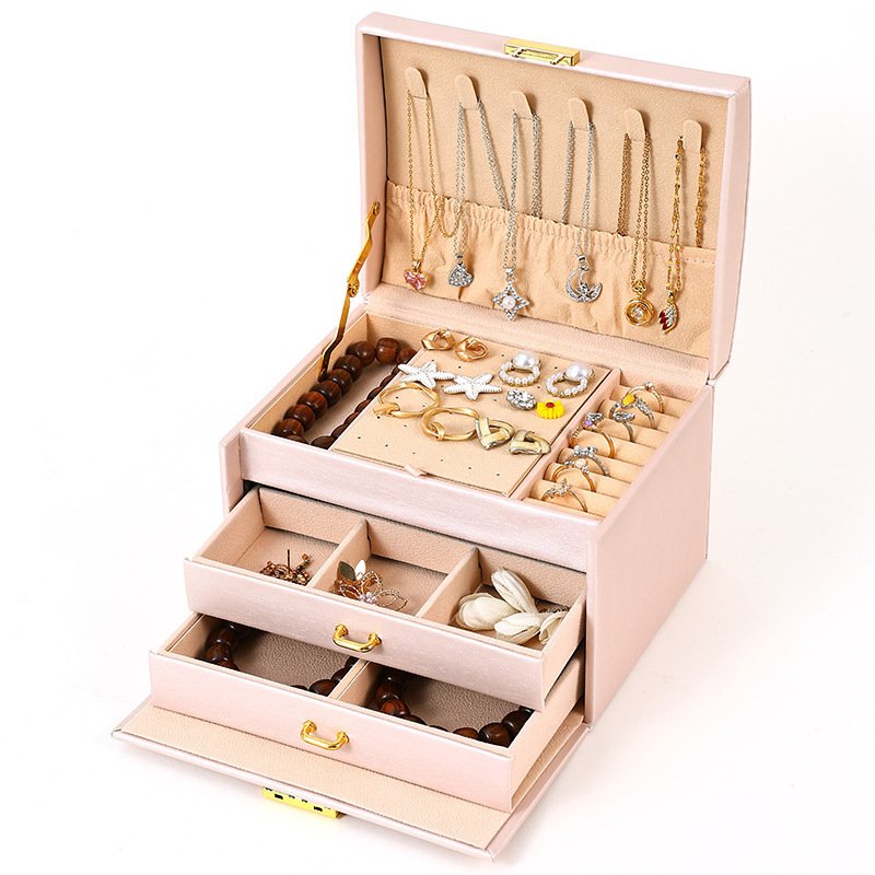 Travel Easy To Carry Dustproof Portable Jewelry Box - Image 6