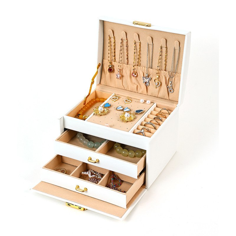 Travel Easy To Carry Dustproof Portable Jewelry Box - Image 5