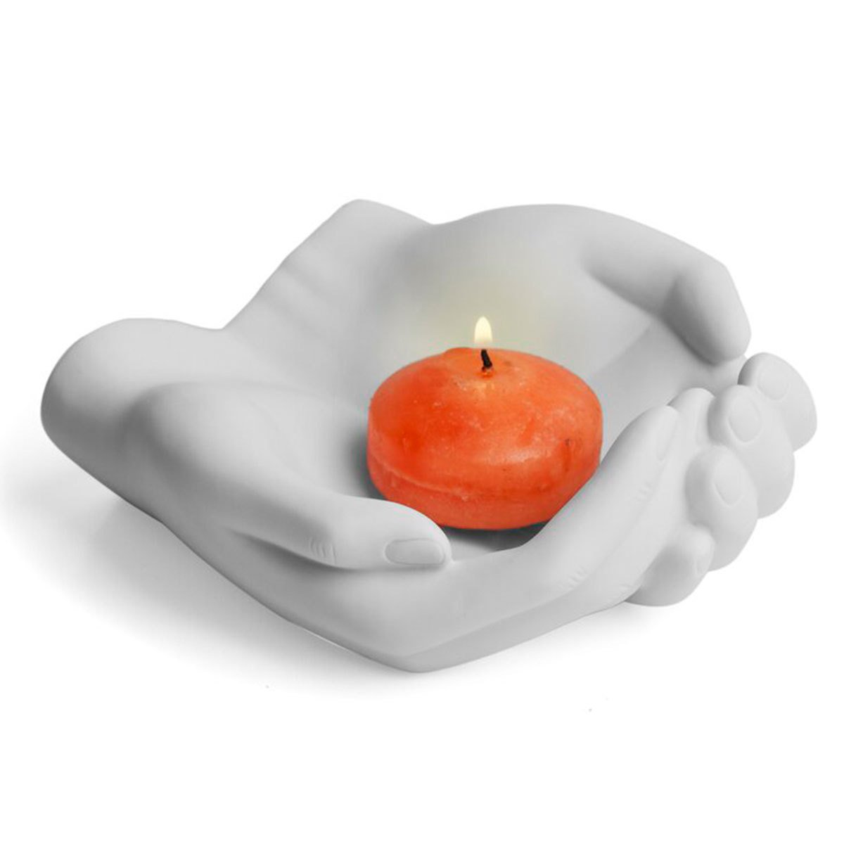 Hand Closed Storage Jewelry Display Shelf Tray Hand Mold Shape Resin Crafts - Image 3