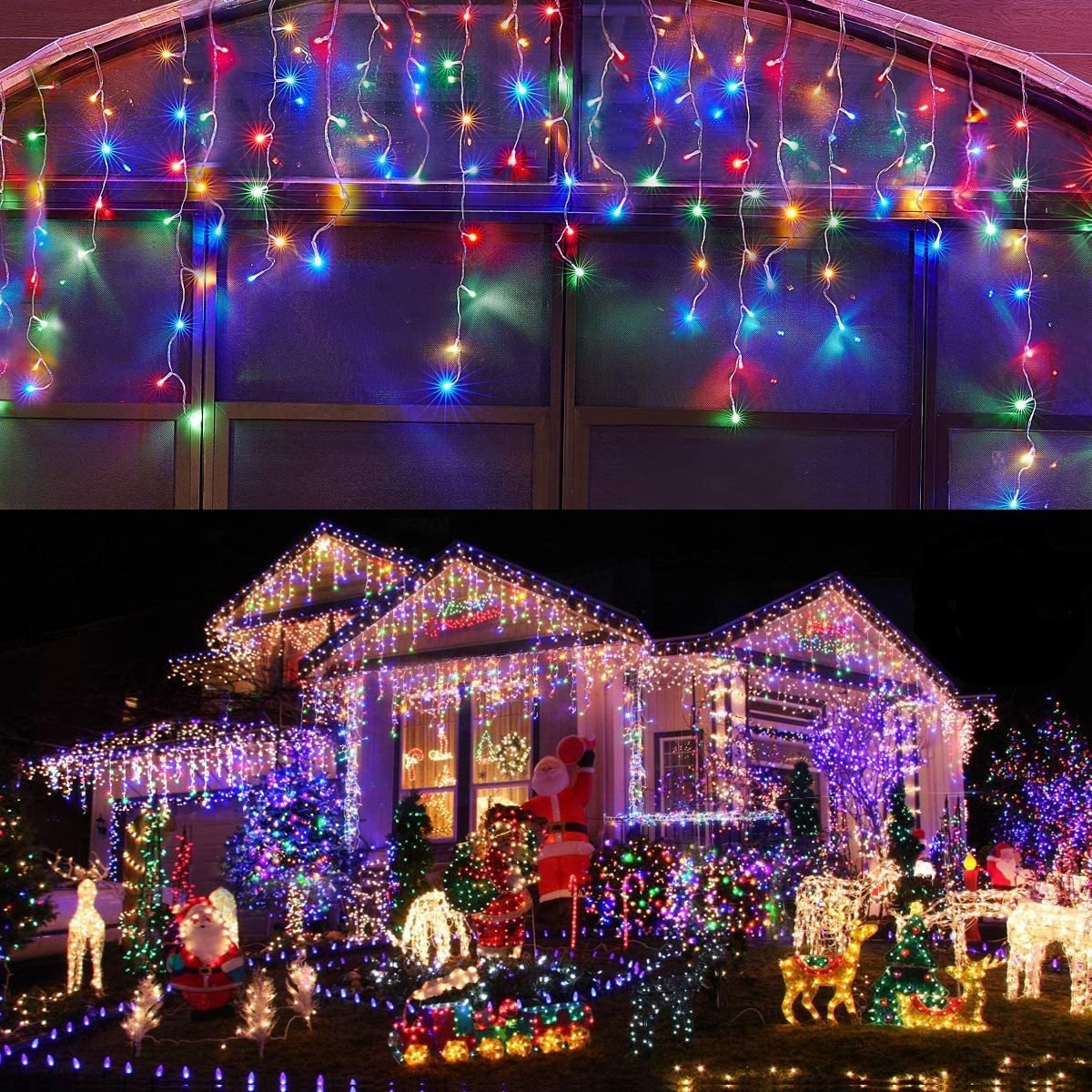 Remote Control Christmas Holiday Lights String - Image 2