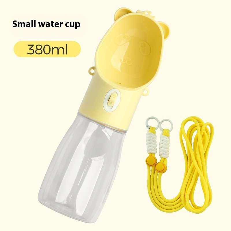 2 In 1 Portable Dog Water Bottle For Small Big Dogs Cat Outdoor Leak-proof Puppy Drinking Bowl With Food Container Pets Feeder Pet Products - Image 9